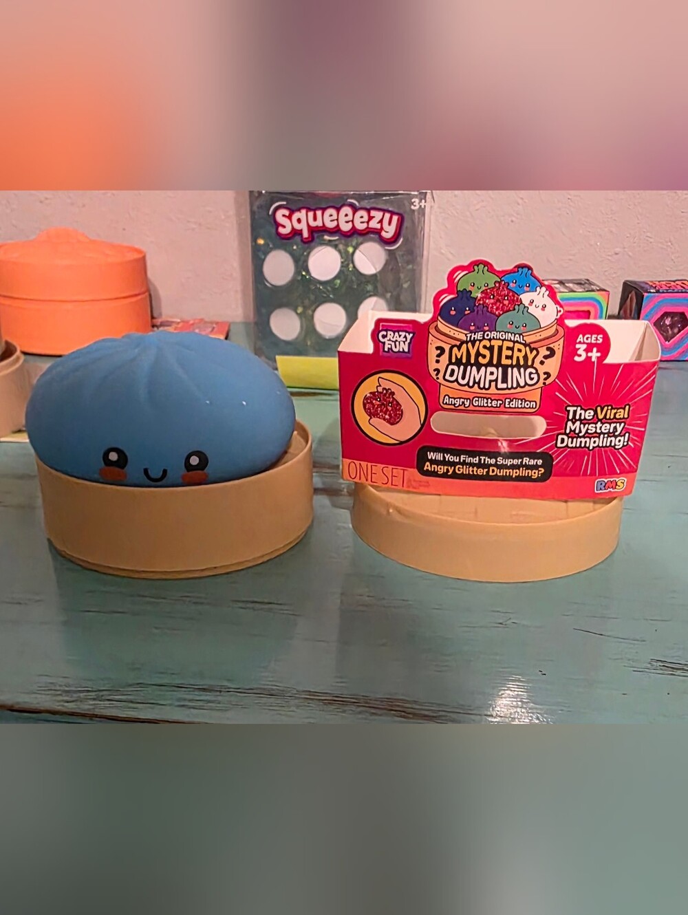 Dumpling Squishies Lot of 5 - Assorted Colors (Opened for Color Check)
